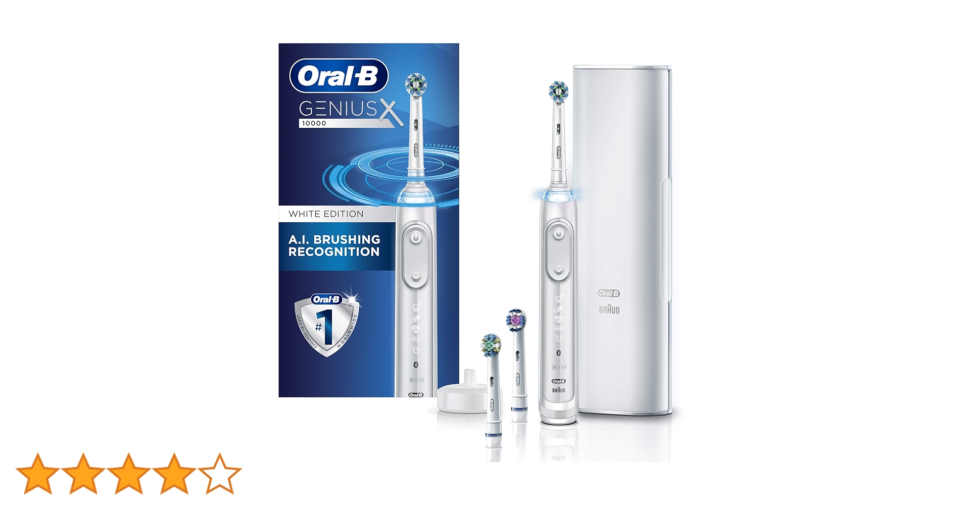 Oral-B GENIUS X Electric Toothbrush with Smart Features